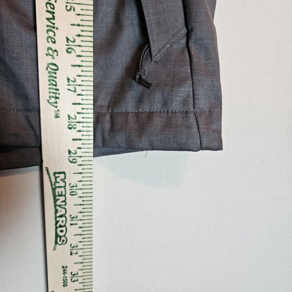Under Armour ColdGear Jacket XL Gray Black Hooded Zip Shell Only‎ Missing Liner - Picture 4 of 6